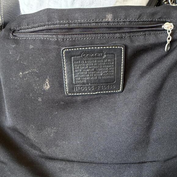 Coach Signature Canvas and Leather Crossbody Bag - Picture 6 of 6